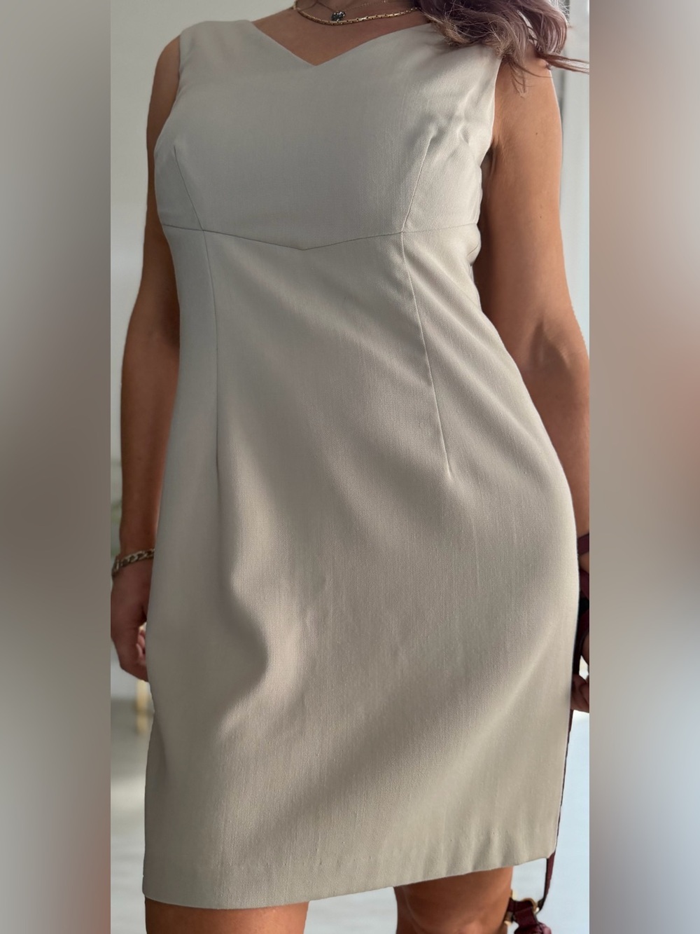 Y2K Vintage Patricia Jones USA Sleeveless Sheath Dress | Size 6P